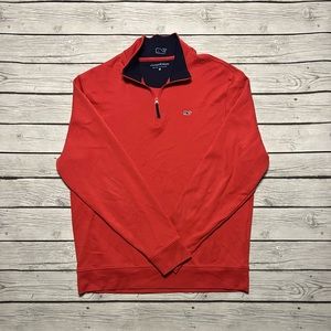Vineyard Vine Performance Half Zip Pull Over